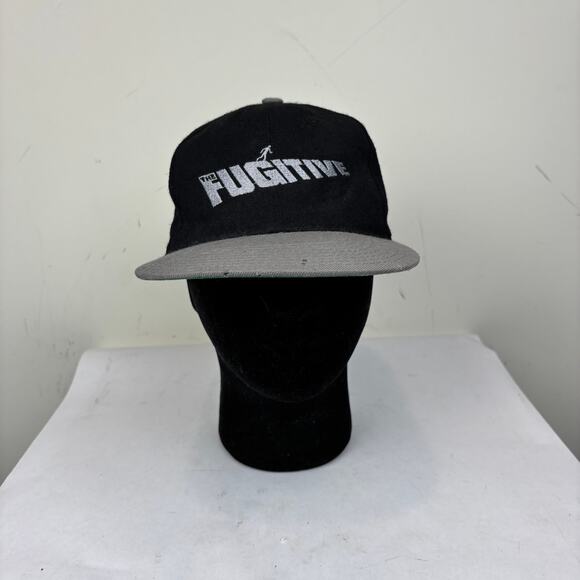 Vintage The Fugitive Movie Promo Wool Snapback Hat Harrison Ford - Picture 2 of 10